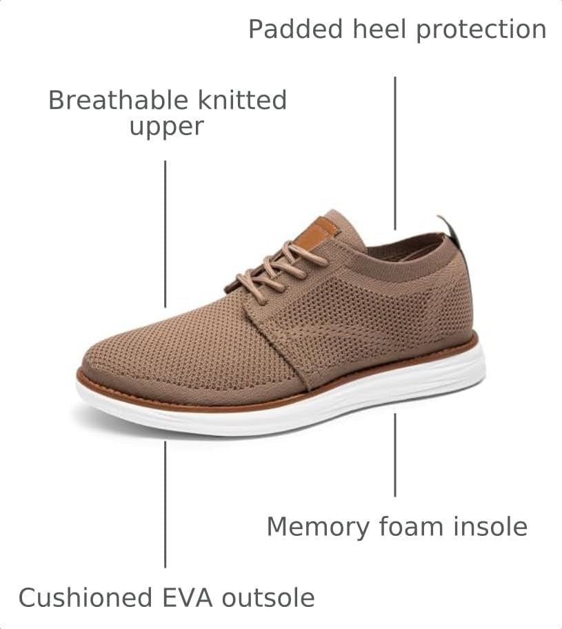 Men'S Knitflex Breeze Casual Dress Sneakers